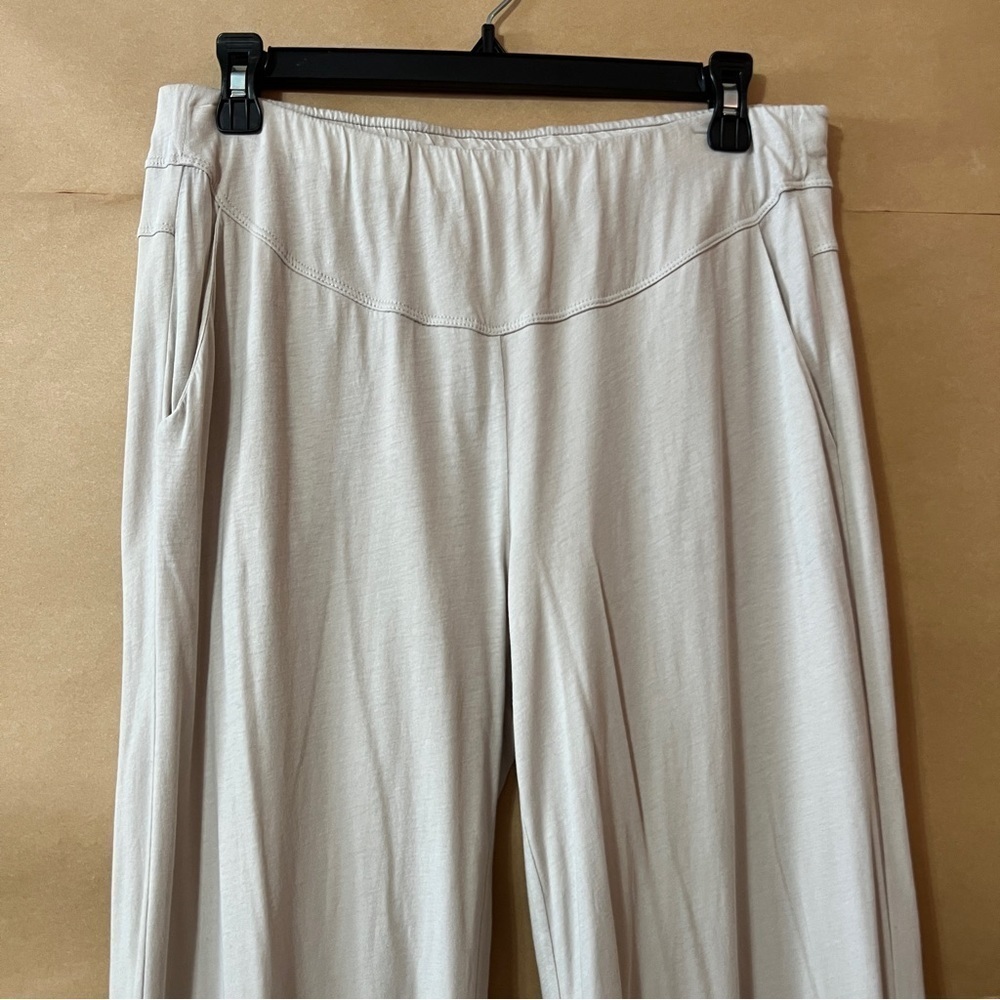 Lunya Pima Cotton Double Layer Sleep Pants ivory sz Large - original style - Picture 5 of 16